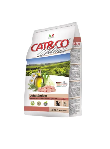 Wellness Indoor Agnello Patate 1.5kg Cat&Co