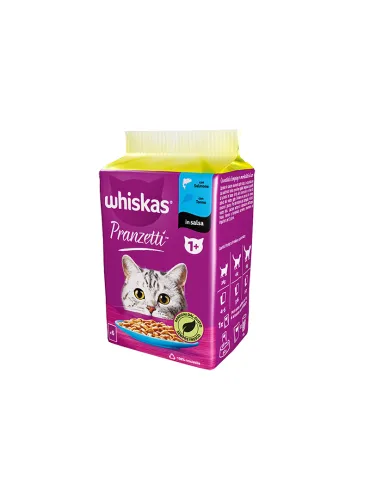Whiskas Pranzetti 1+ Salsa Pesce 6x50gr