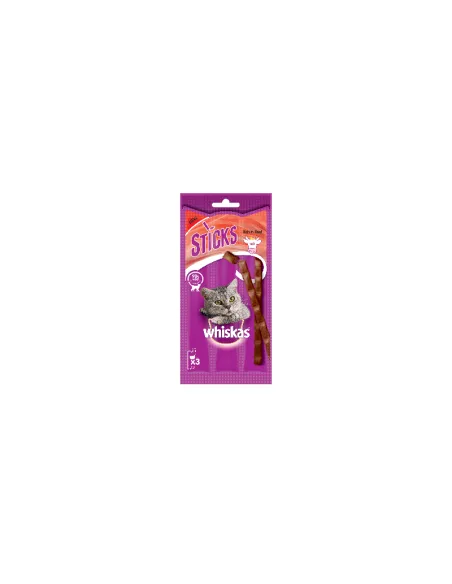 Whiskas Sticks Manzo 3 Pezzi 18g