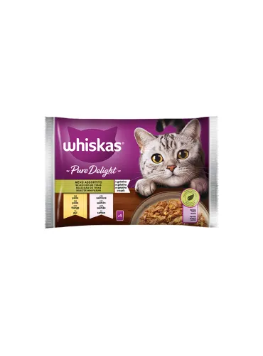 Whiskas Straccetti Assortiti 4x85gr
