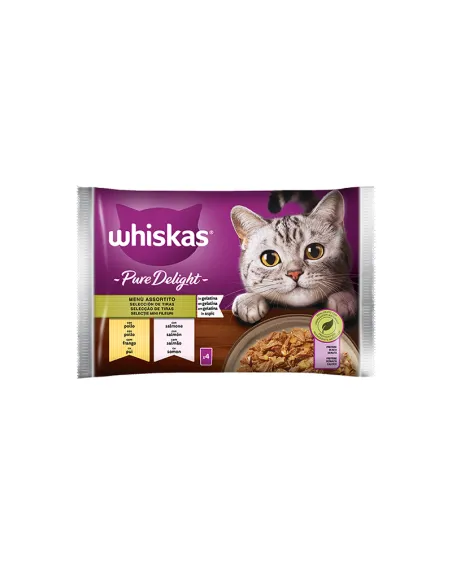 Whiskas Straccetti Assortiti 4x85gr