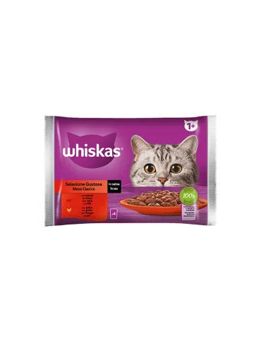 Whiskas Straccetti Gustoso 4x85gr