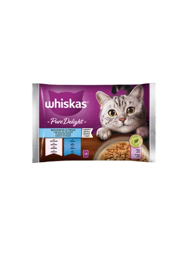 Whiskas Straccetti Pesce 4x85gr