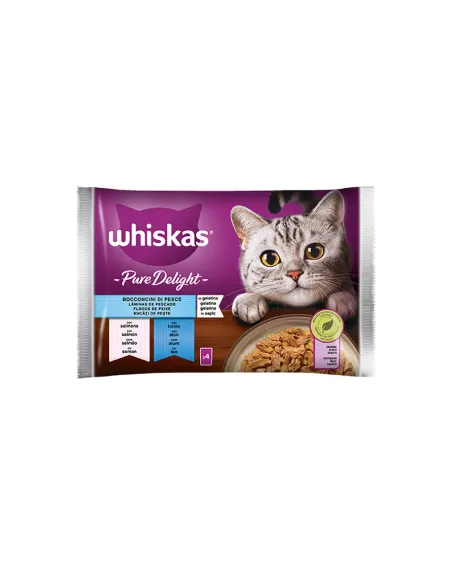 Whiskas Straccetti Pesce 4x85gr Whiskas Straccetti Pesce 4x85gr