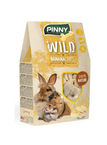 Wild Banana Chips Snack Roditori 90g
