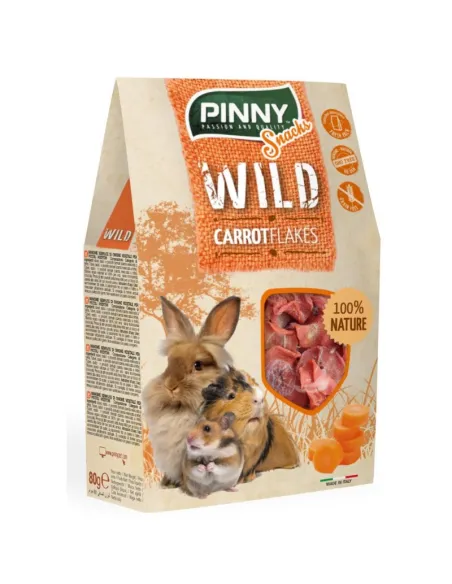 Wild Carrots Flakes Snack Roditori 90g