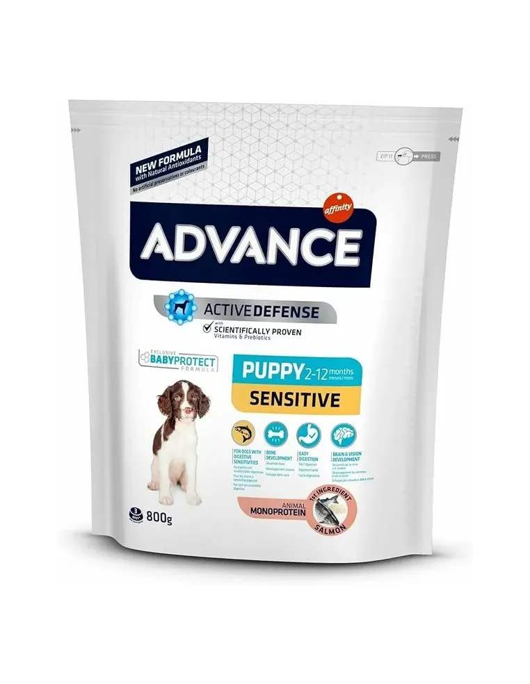 Advance Puppy Sensitive Salmon&Rice Gr 800