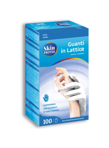 Skin Protek Guanto Lattice Monouso Taglia L