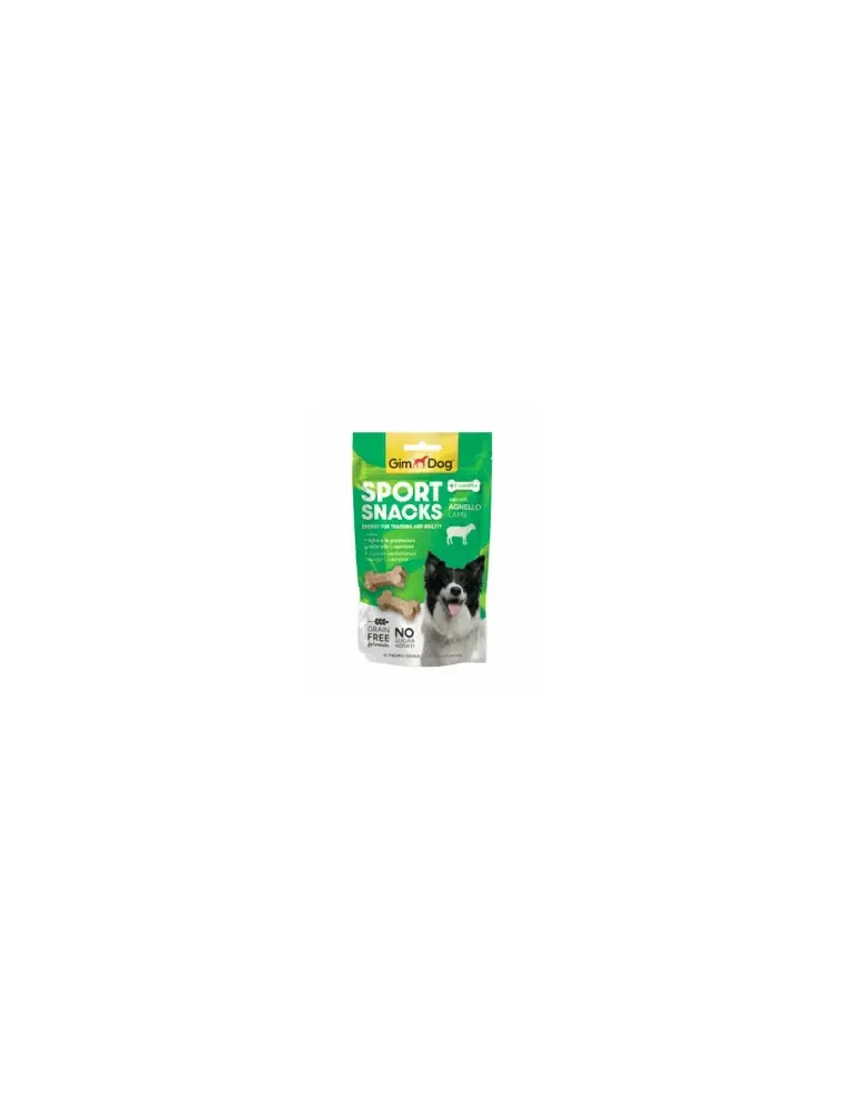 Gimdog Sportsnacks Ossicini Agnello 60 gr