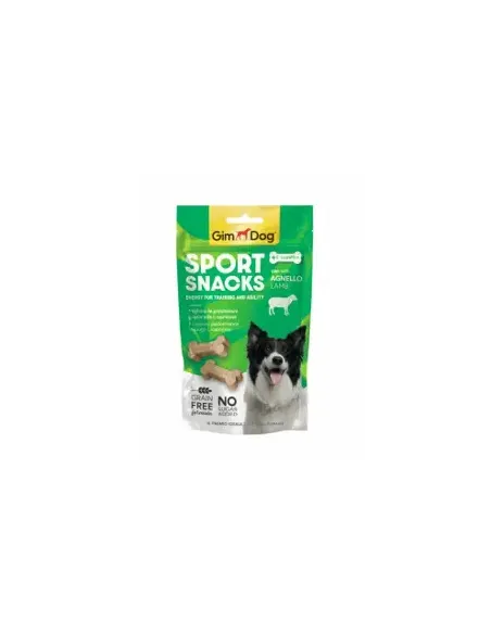 Gimdog Sportsnacks Ossicini Agnello 60 gr Gimdog Sportsnacks Ossicini Agnello 60 gr