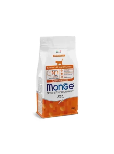 Monge Cat Kitten Anatra 1,5 Kg