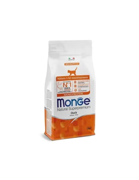 Monge Cat Kitten Anatra 1,5 Kg