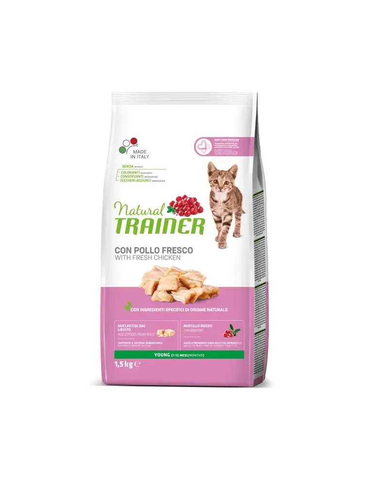 Trainer Cat Young Pollo 1,5 Kg