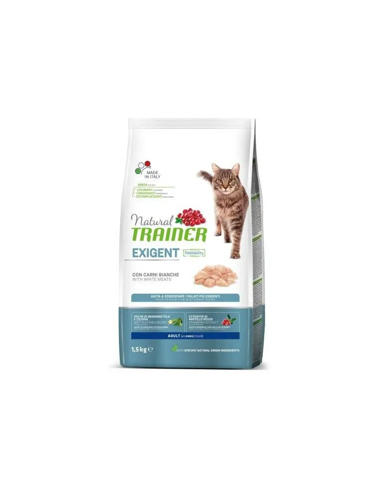 Trainer Gatto Exigent Carni Bianche 1,5 Kg