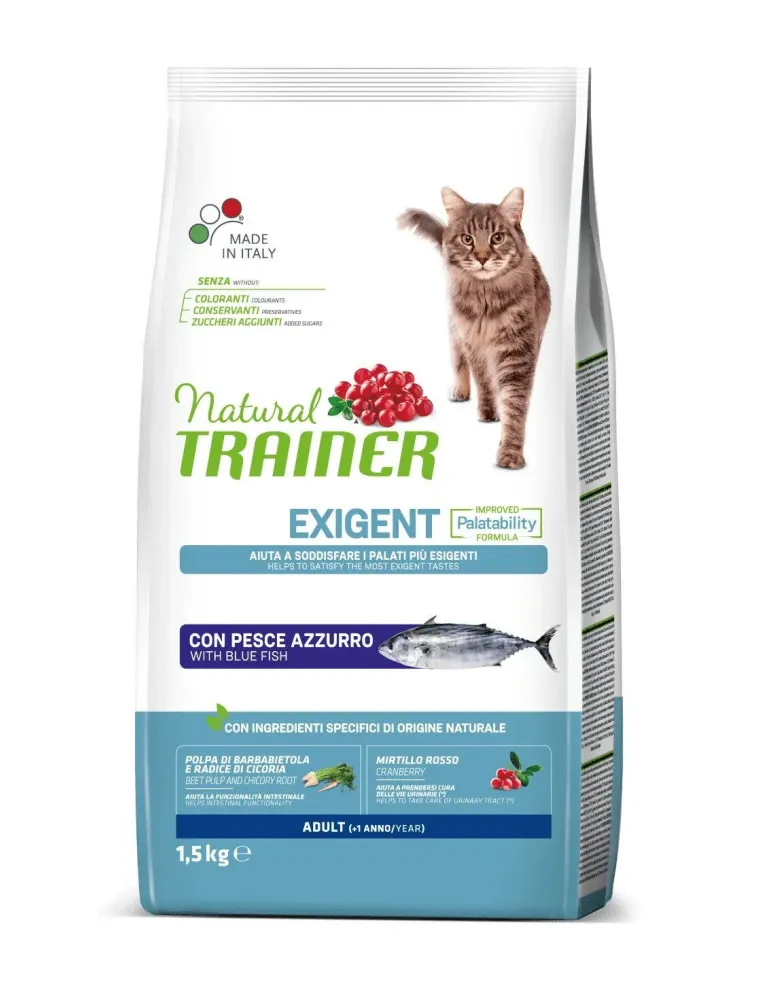 Trainer Gatto Exigent Pesce 1,5 Kg