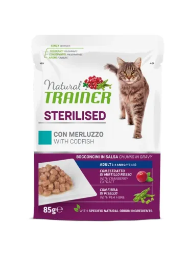 Trainer Adult Cat Bocconcini Ster. Merluz Zo 85 Gr