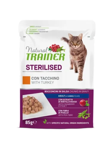 Trainer Adult Cat Bocconcini Ster. Tacchi No 85 Gr