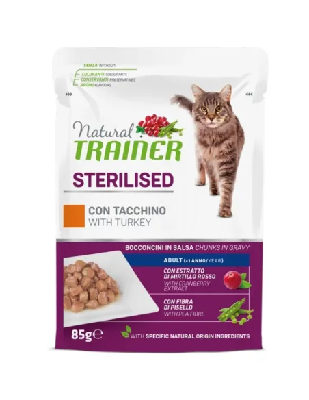 Trainer Adult Cat Bocconcini Ster. Tacchi No 85 Gr Trainer Adult Cat Bocconcini Ster. Tacchi No 85 Gr