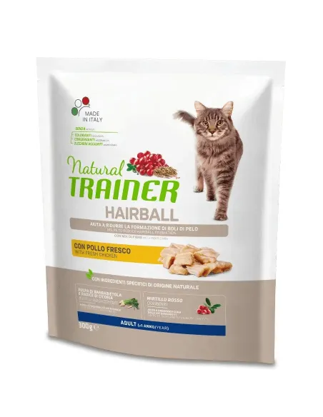 Trainer Natural Hairball Pollo 300gr