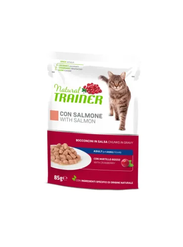 Trainer Adult Cat Bocconcini Salmone 85 gr