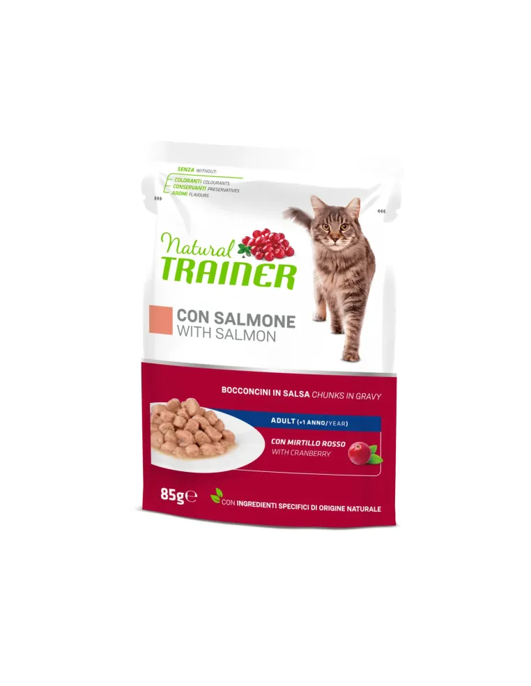 Trainer Adult Cat Bocconcini Salmone 85 gr