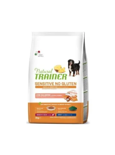 Sensitive Adult Dog Natural Trainer 3kg Salmone MD/MX