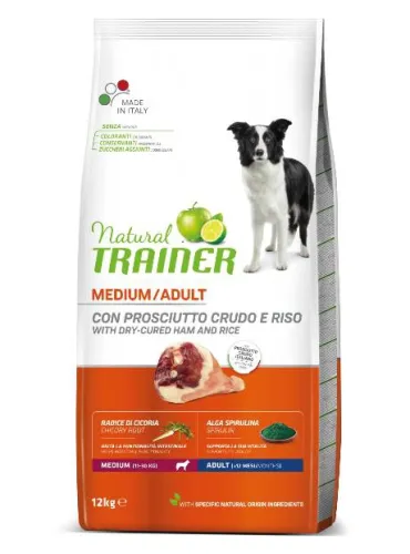 Natural Trainer Adult Prosciutto Medium 12kg