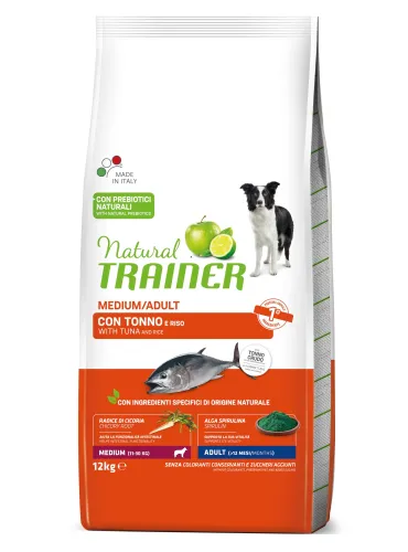 Natural Trainer Adult Medium Pesce 12kg