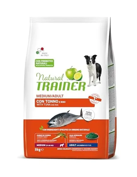 Trainer Medio Adult Tonno e Riso 3 Kg Trainer Medio Adult Tonno e Riso 3 Kg