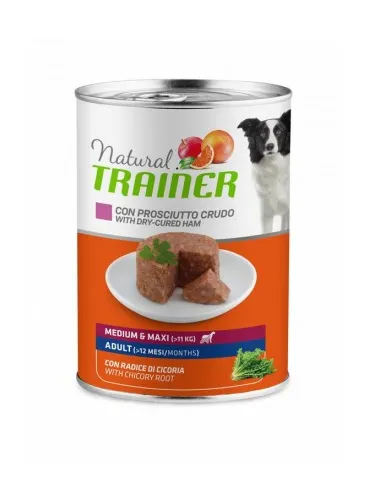 Natural trainer cane medium e maxi Adult con prosciutto crudo 400 g