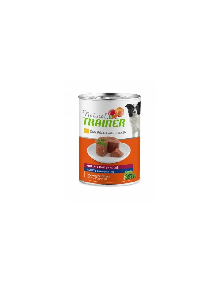 Natural trainer cane medium e maxi Adult con pollo 400 g
