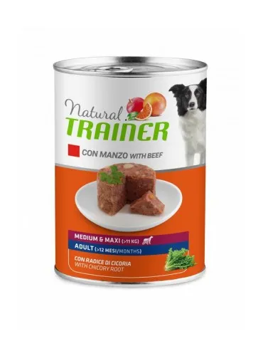 Natural trainer cane medium e maxi Adult con manzo 400 g