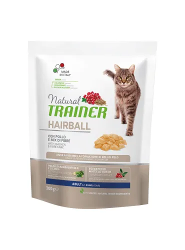 Natural Trainer Cat Hairball 300g Fresh Chicken
