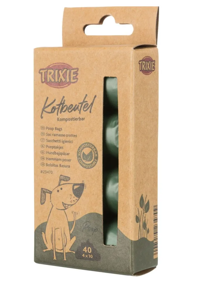 Sacchetti Biodegr 4x10pz Trixie