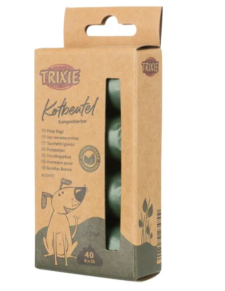 Sacchetti Biodegr 4x10pz Trixie