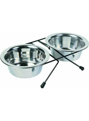 Set Ciotole Eat On Feet 2x0.45l/D12cm