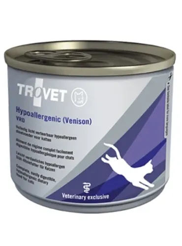 Trovet gatto hypoallergenic cervo 200 gr
