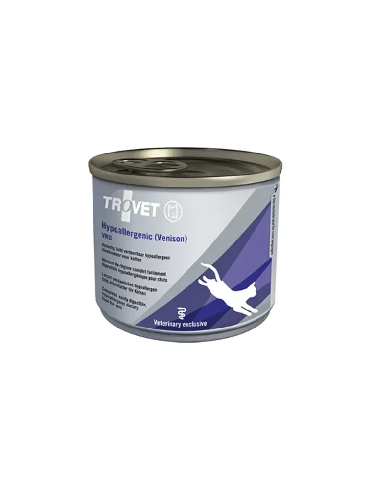 Trovet gatto hypoallergenic cervo 200 gr