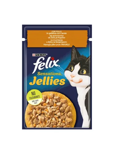 Felix Sensations Pollo Carote 85 gr