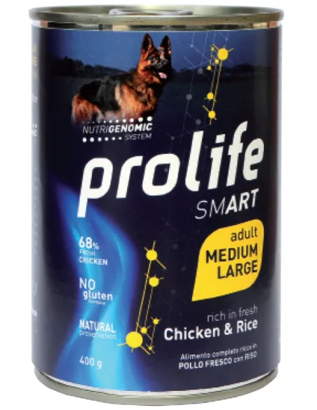 Prolife Dog Smart Adult Chicken&Rice M/L 800g Prolife Dog Smart Adult Chicken&Rice M/L 800g