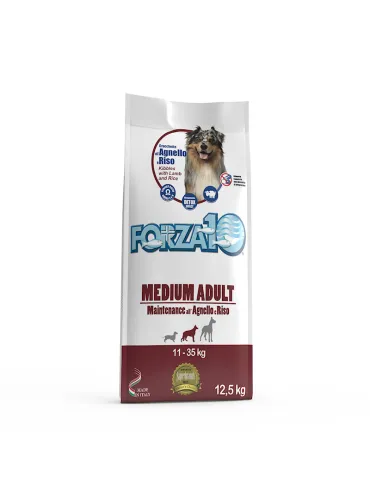 Forza10 Cane Medium Maint Agnello Riso 12,5 Kg
