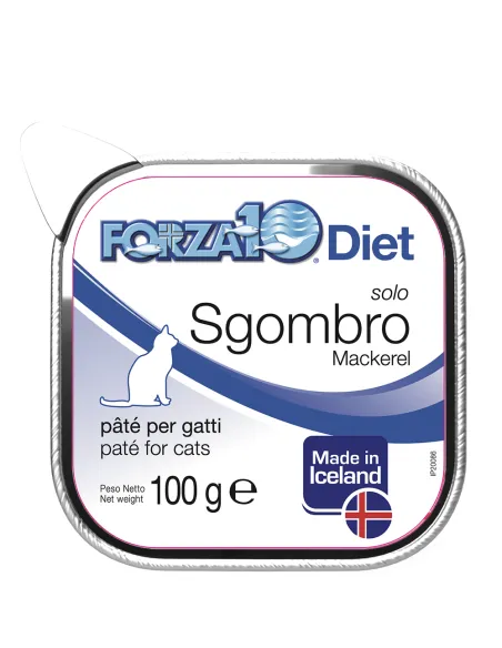 Forza10 Gatto Solo Sgombro 100 Gr Forza10 Gatto Solo Sgombro 100 Gr