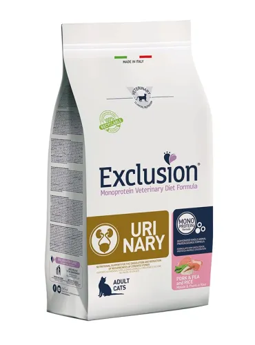 Exclusion Cat Urinary Maiale Riso 300 Gr