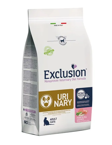 Exclusion Cat Urinary Maiale Riso 300 Gr