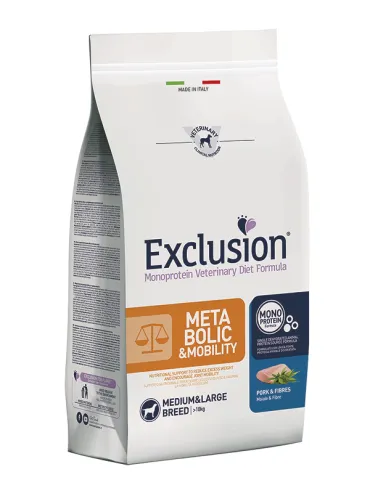 Exclusion Metabolic & Mobility Pork Fibres 7 Kg