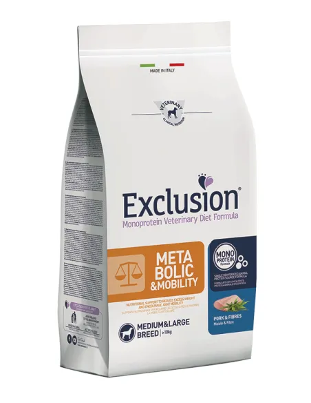 Exclusion Metabolic & Mobility Pork Fibres 7 Kg