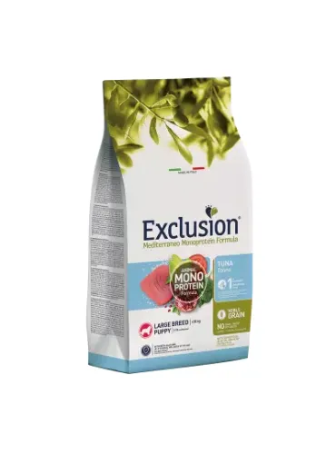 Exclusion Mediterraneo Puppy Tonno Large 12 Kg