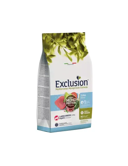 Exclusion Mediterraneo Puppy Tonno Large 12 Kg