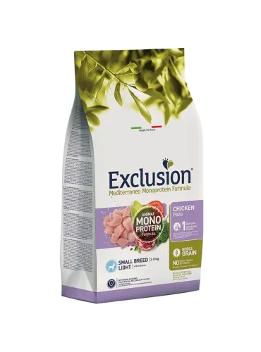 Exclusion Mediterraneo Light Pollo Small 2 Kg