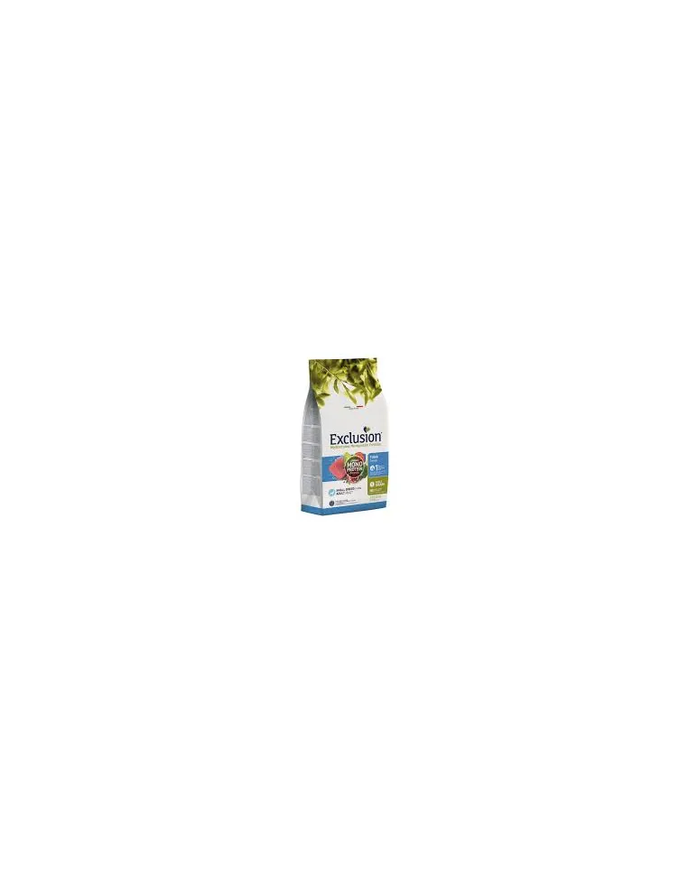 Exclusion Mediterraneo Adult Tonno Small 500 Gr